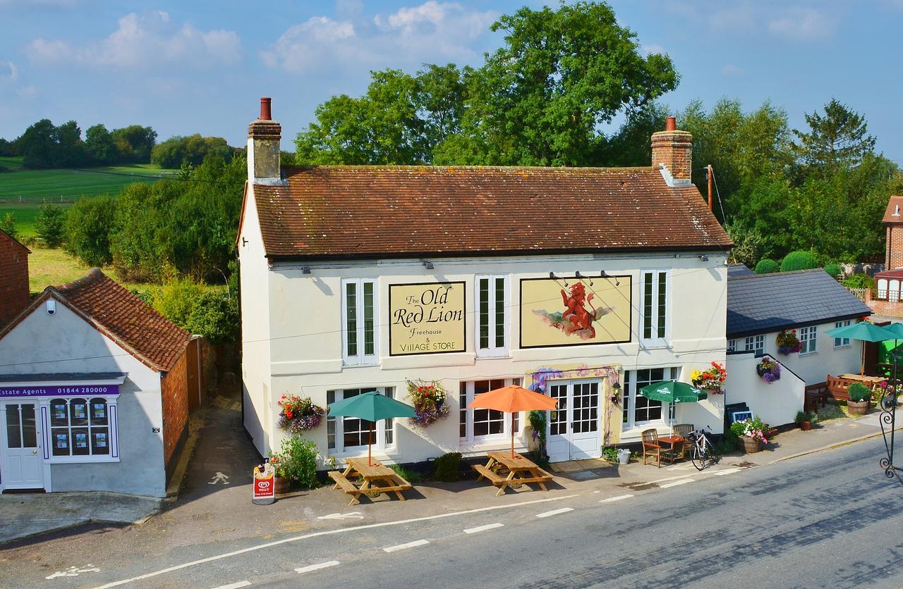 ホテル The Old Red Lion テーム エクステリア 写真